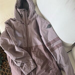 Dakine Brown and Black Hooded Jacket